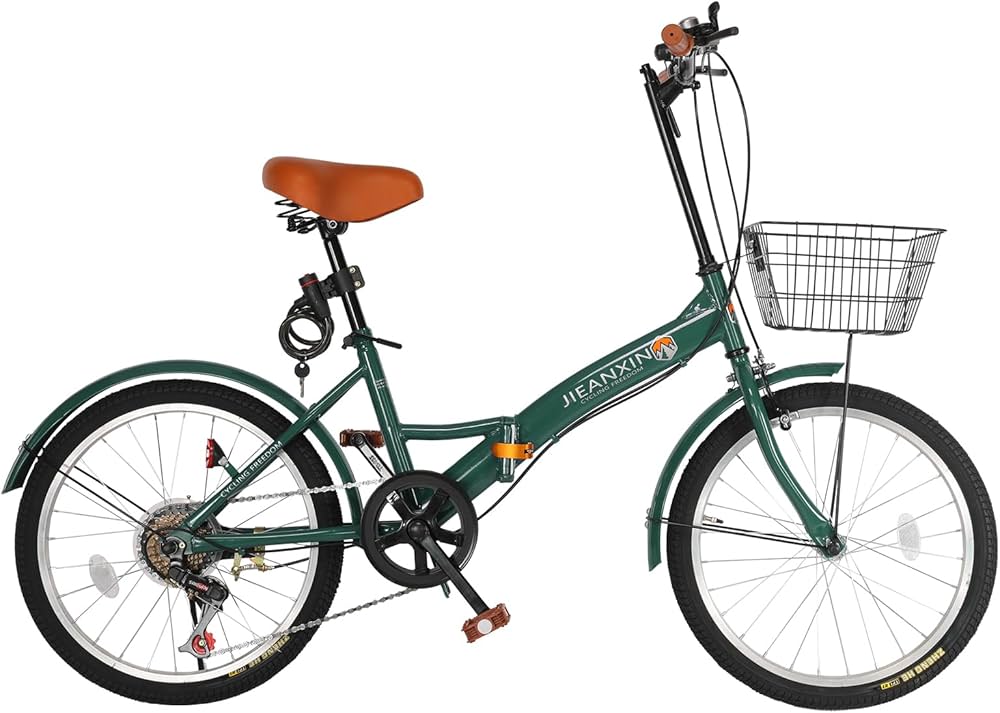 Amazon | J-TANXJ 自転車 折りたたみ自転車 20インチ 7段変速 高